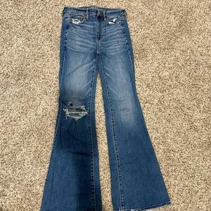 American Eagle Super Hi-Rise Flare